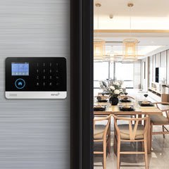 4G WiFi Alarm System for Home Security Compatible with Alexa, Tuya App Control No Monthly Fees