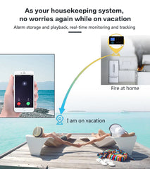 4G WiFi Alarm System for Home Security Compatible with Alexa, Tuya App Control No Monthly Fees