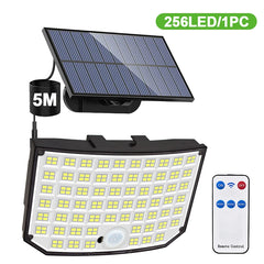 Solar Outdoor Light – 328/348 LED Super Bright Motion Sensor Wall Lamp