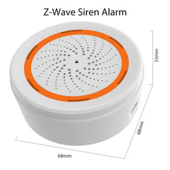 Tuya Zigbee USB Sound Light Sensor Smart Alarm Siren Offers 90dB Security Protection and Remote Control System