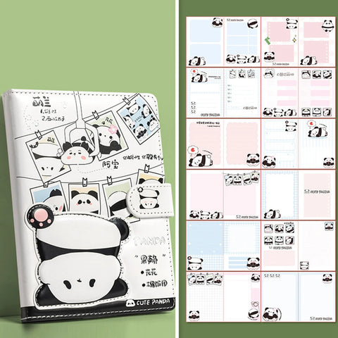 Cute Panda Notebook Agenda Organizer Diary Notepad Weekly Planner Calendar Journal Stationery school supplies Xmas gifts
