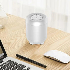 Desktop Speaker Deep Bass Small Wireless Speaker With Voice Control Desktop Smart Wireless Speaker For Backpacking Home Parties