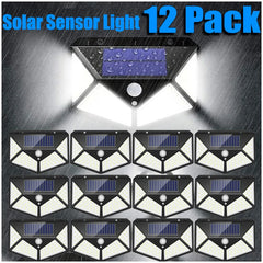 New Upgrade Solar Street Light – PIR Motion Sensor Outdoor Wall Lamp