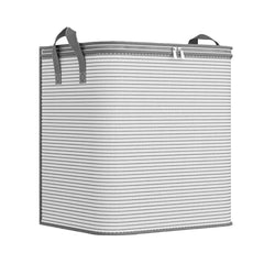 Large Capacity Quilts Storage Bags with Lids and Reinforced Handle Bags for Bedding and Clothes Organization