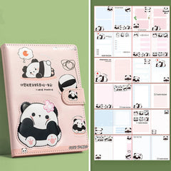 Cute Panda Notebook Agenda Organizer Diary Notepad Weekly Planner Calendar Journal Stationery school supplies Xmas gifts