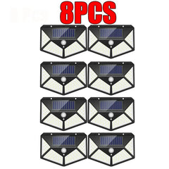 New Upgrade Solar Street Light – PIR Motion Sensor Outdoor Wall Lamp