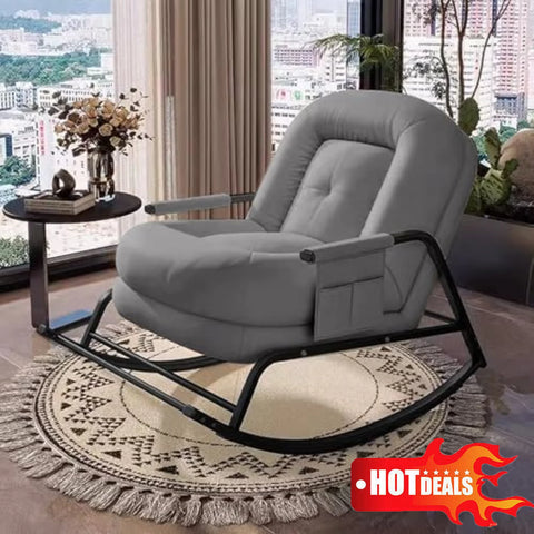 Recliner Chair,Living Room Furniture,Rocking Chair,Reading for Adults,Sofa Chair,Adjustable Reclining Chair w/ Arm for Living